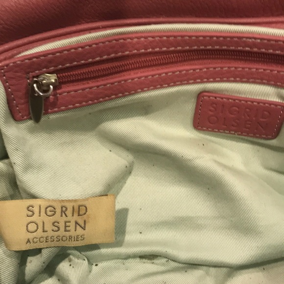 Sigrid Olsen pink leather purse - Picture 2 of 6